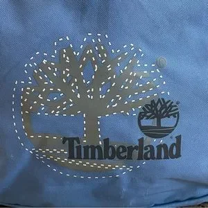TIMBERLAND X-LARGE CANVAS WEEKENDER UTILITY OR SCHOOL BACKPACK ICONIC BABY BLUE Timberland | Bags | Timberland Xlarge Canvas Weekender  main image 2